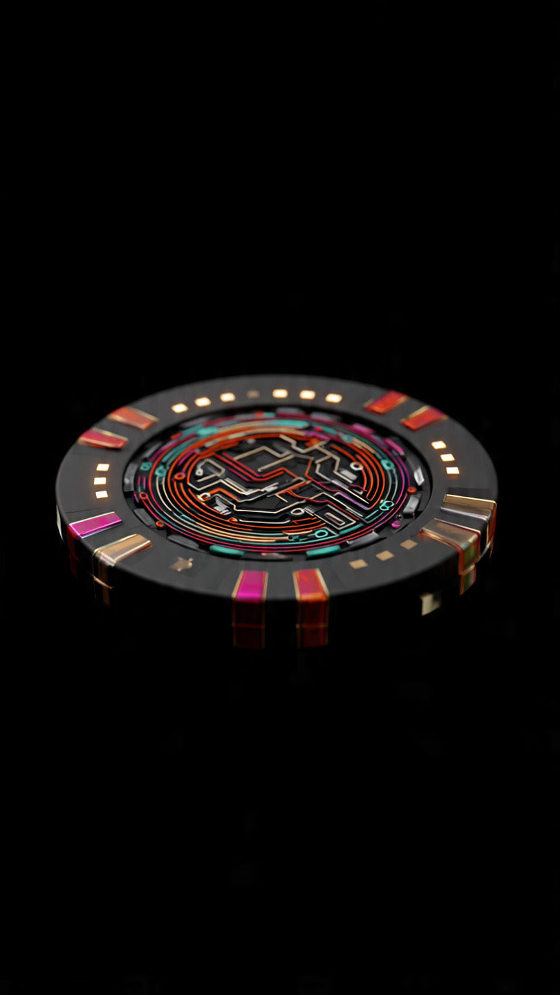 Digital poker chip